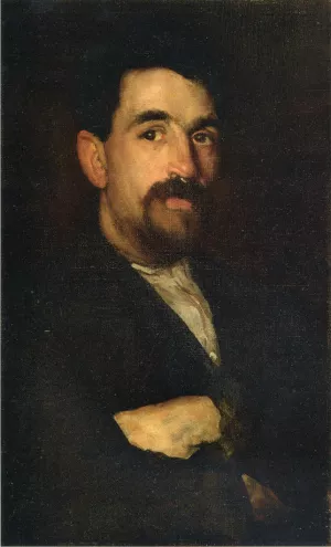 The Master Smith of Lyme Regis Oil painting by James Abbott McNeill Whistler