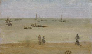 The Seashore by James Abbott McNeill Whistler Oil Painting