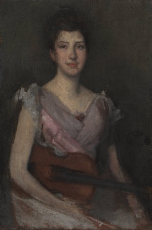 The Violin Player by James Abbott McNeill Whistler Oil Painting