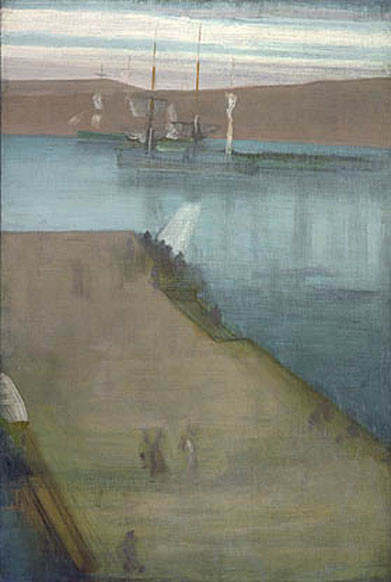 Valparaiso Harbor by James Abbott McNeill Whistler - Hand-Painted Oil Painting Reproduction