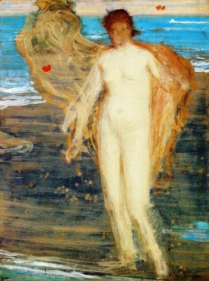 Venus with Organist by James Abbott McNeill Whistler Oil Painting