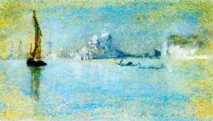 View of Venice by James Abbott McNeill Whistler Oil Painting