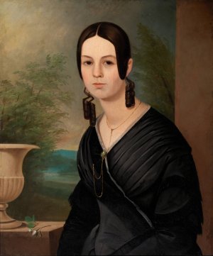 Mary Ellen Stonestreet Hoffar by James Alexander Simpson Oil Painting