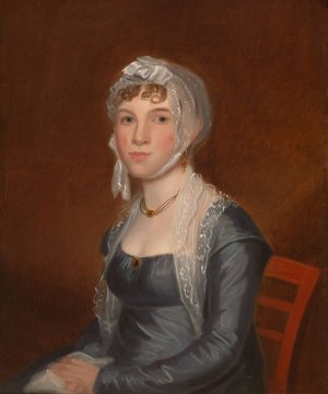 Rachel Bartholomew Davis by James Alexander Simpson Oil Painting