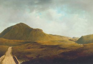 A Mountain Road In Mayo Oil painting by James Arthur O'Connor