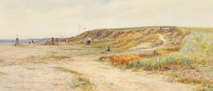 Coast Scene by James Aumonier Oil Painting