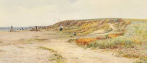 Coast Scene by James Aumonier Oil Painting