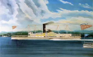 C. Vanderbilt by James Bard Oil Painting