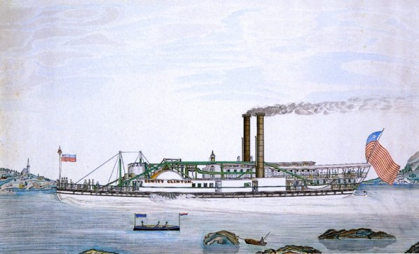 Dewitt Clinton by James Bard - Hand-Painted Oil Painting Reproduction