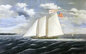 George S. Wood painting by James Bard