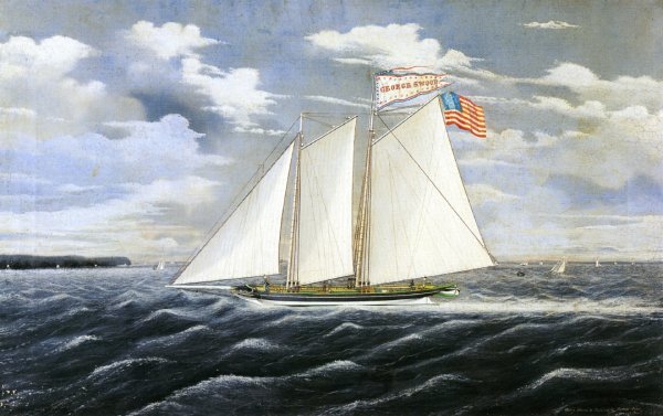 George S. Wood by James Bard - Hand-Painted Oil Painting Reproduction