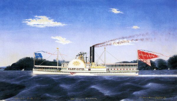Main Product Photo of Glen Cove Painting by James Bard