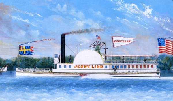 Main Product Photo of Jenny Lind Painting by James Bard