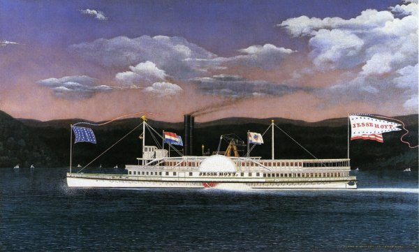 Jesse Hoyt by James Bard - Hand-Painted Oil Painting Reproduction