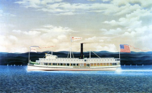 John L. Hasbrouck by James Bard - Hand-Painted Oil Painting Reproduction