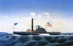 Leviathan Oil painting by James Bard