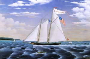 Lewis R. Mackey Oil painting by James Bard