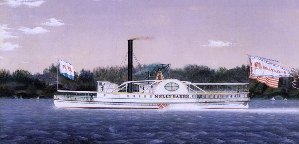 Nelly Baker by James Bard - Hand-Painted Oil Painting Reproduction