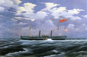 North Star Oil painting by James Bard
