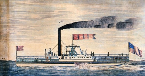 Telegraph by James Bard - Hand-Painted Oil Painting Reproduction