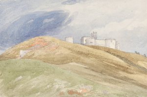Castle on a Hill by James Bulwer Oil Painting