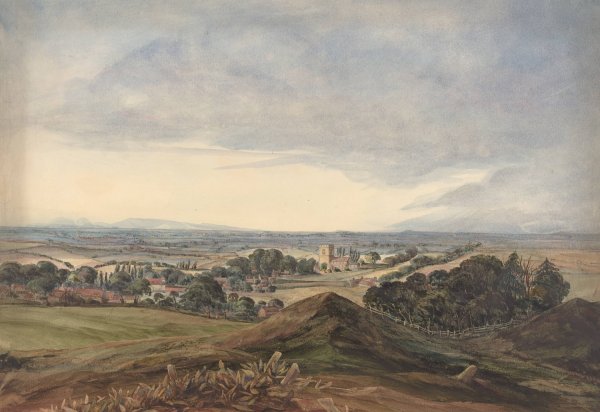 Hunworth Church by James Bulwer - Hand-Painted Oil Painting Reproduction