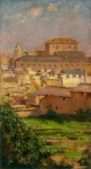 Palazzo Barberini, Rome by James Carroll Beckwith Oil Painting