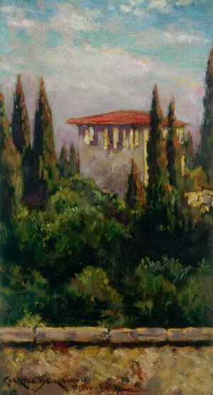 Untitled by James Carroll Beckwith Oil Painting