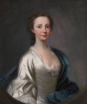 Portrait of a Lady by James Cranke Oil Painting