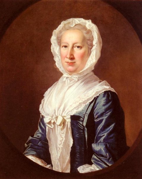 Main Product Photo of Portrait Of Catherine Fleming, Lady Leicester Painting by James Cranke