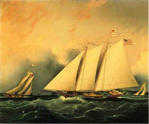 The Narrows by James E Buttersworth Oil Painting