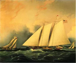 The Narrows painting by James E Buttersworth