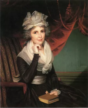 Mrs. John Rogers Elizabeth Rodman Rogers by James Earle - Oil Painting Reproduction