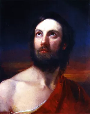 Head of St. John painting by James Edward Freeman
