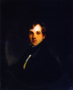 Portrait of Horatio Seymour by James Edward Freeman Oil Painting
