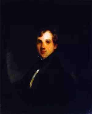 Portrait of Horatio Seymour by James Edward Freeman Oil Painting