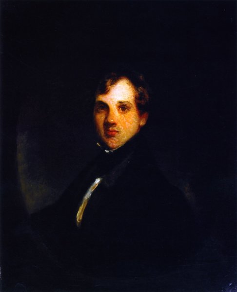 Portrait of Horatio Seymour by James Edward Freeman - Hand-Painted Oil Painting Reproduction