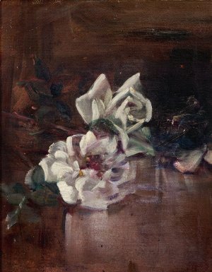 Floral Study by James Edward Hervey Macdonald Oil Painting