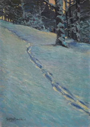 Morning after Snow, High Park by James Edward Hervey Macdonald Oil Painting