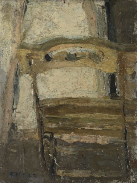 Back of a Chair by James Ensor - Hand-Painted Oil Painting Reproduction