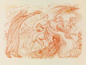 Christ Drives the Devil Out of the Body of a Possessed Person by James Ensor Oil Painting
