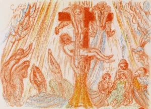 Descent from the Cross by James Ensor Oil Painting