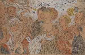Envy by James Ensor Oil Painting