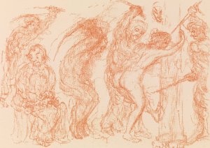 Flagellation by James Ensor Oil Painting