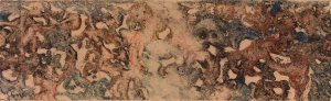 Frieze with Little Monsters by James Ensor Oil Painting