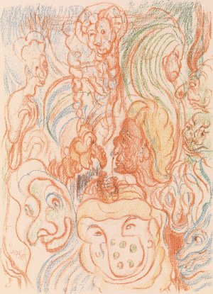 Frontispiece Oil painting by James Ensor