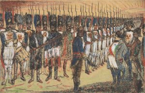 Het afscheid van Napoleon by James Ensor Oil Painting