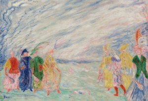 La Rencontre Oil painting by James Ensor