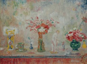 Phantastisches Stillleben by James Ensor Oil Painting