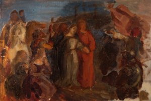 Return from Calvary by James Ensor Oil Painting